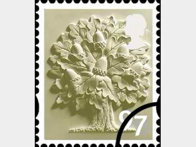England 97p Oak Tree