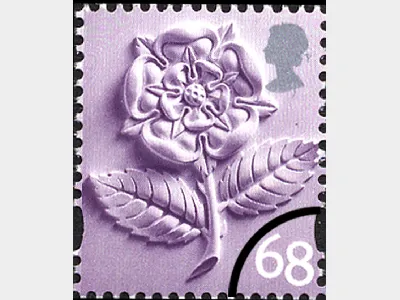 England 68p Tudor Rose