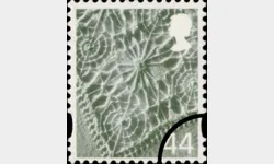 Northern Ireland 44p Linen Pattern