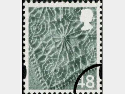Northern Ireland 48p Linen Pattern