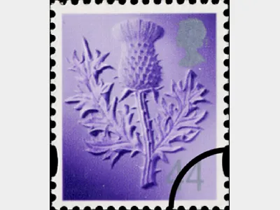 Scotland 44p Thistle