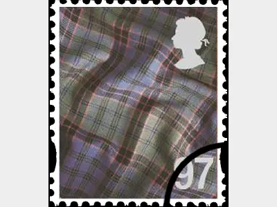 Scotland 97p Tartan