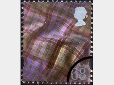 Scotland 68p Tartan