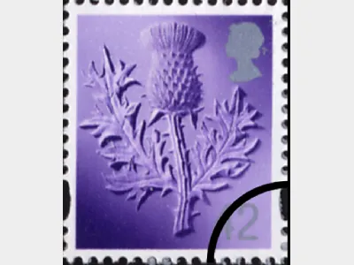 Scotland 42p Thistle