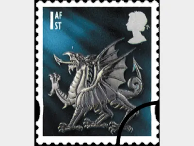 Wales 1st Welsh Dragon