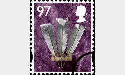 Wales 97p Prince of Wales Feathers