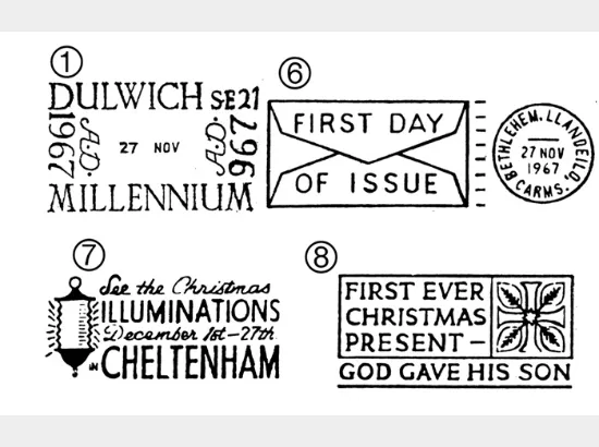 Christmas 1967 (3d & 1/6d) Christmas 1967 (3d & 1/6d)