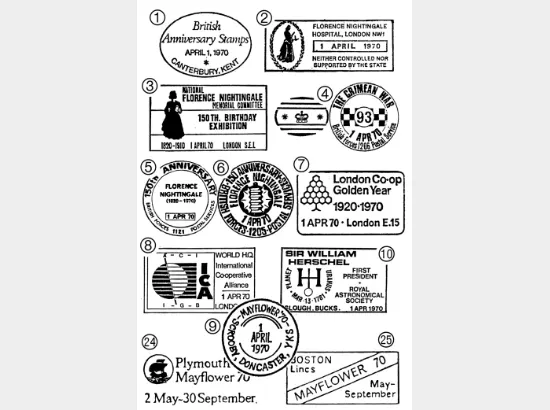 General Anniversaries 1970 General Anniversaries 1970