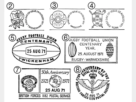 General Anniversaries 1971 General Anniversaries 1971