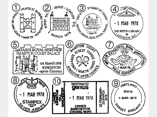 Historic Buildings: Stamps
