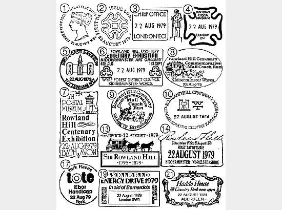 Rowland Hill: Stamps Rowland Hill: Stamps