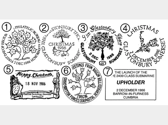 Christmas 1986: 12p Christmas 1986: 12p