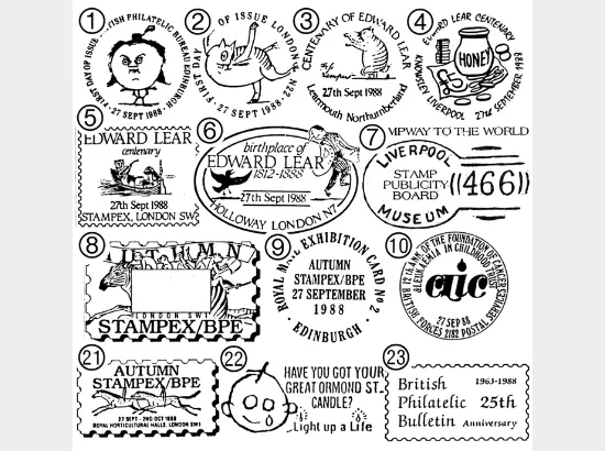 Edward Lear: Miniature Sheet Edward Lear: Miniature Sheet