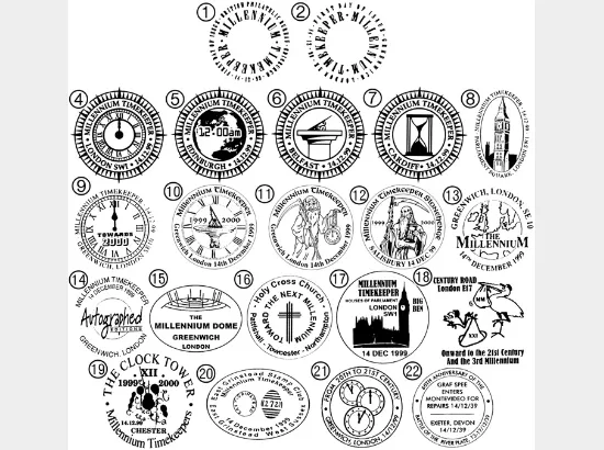 Millennium Timekeeper: Miniature Sheet Millennium Timekeeper: Miniature Sheet