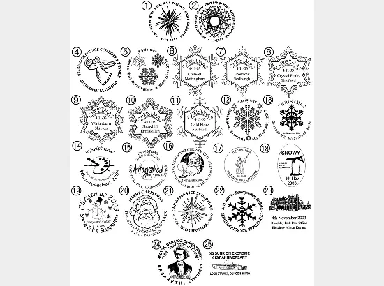 Christmas 1st: Generic Sheet 2003 Christmas 1st: Generic Sheet 2003