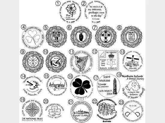 Self Adhesive: Northern Ireland - A British Journey Self Adhesive: Northern Ireland - A British Journey