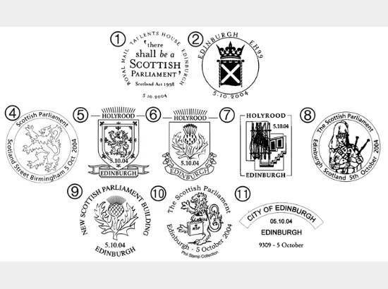 Scottish Parliament: Miniature Sheet Scottish Parliament: Miniature Sheet