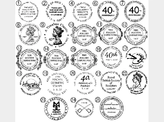 Machin 40 Years: Miniature Sheet Machin 40 Years: Miniature Sheet