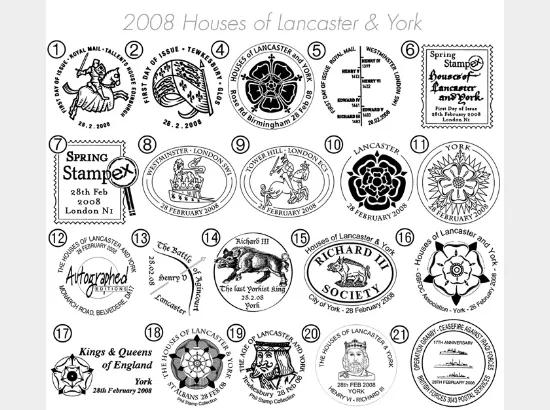 The Houses of Lancaster & York: Miniature Sheet