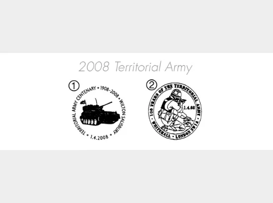 Territorial Army [Commemorative Sheet]