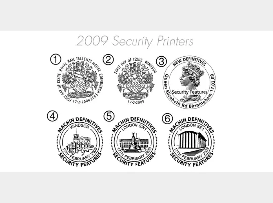 Machins (EP): Security Features: Set of 10 Machins (EP): Security Features: Set of 10