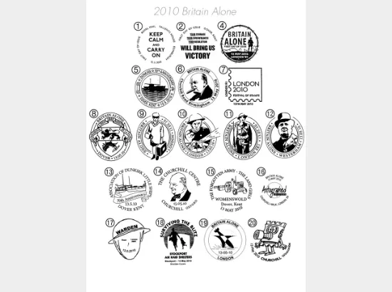 Britain Alone: Miniature Sheet Britain Alone: Miniature Sheet