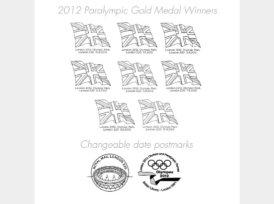 Swimming - Women's 200, Freestyle, S14: Paralympic Gold Medal 13: Miniature Sheet