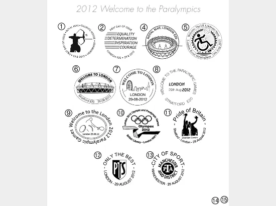 Welcome to the London 2012 Paralympic Games: Miniature Sheet