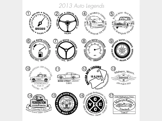 British Auto Legends: Miniature Sheet