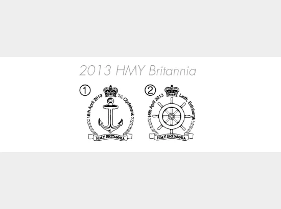 HMY Britannia [Commemorative Sheet]