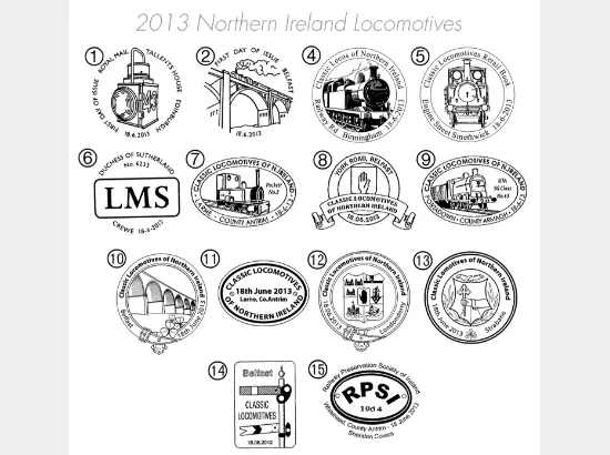 Classic Locomotives: Series No.3: Miniature Sheet