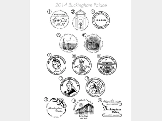 Buckingham Palace: Miniature Sheet