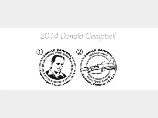 Donald Campbell [Commemorative Sheet]