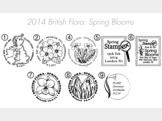 British Flora: Series No.1, Spring Blooms
