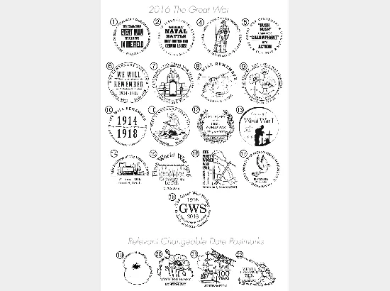 The Great War: Miniature Sheet