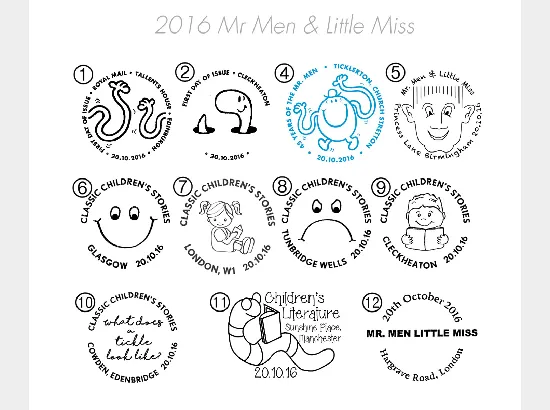 Self Adhesive: Mr Men & Little Miss