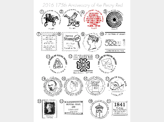 Penny Red Anniversary: Generic Sheet