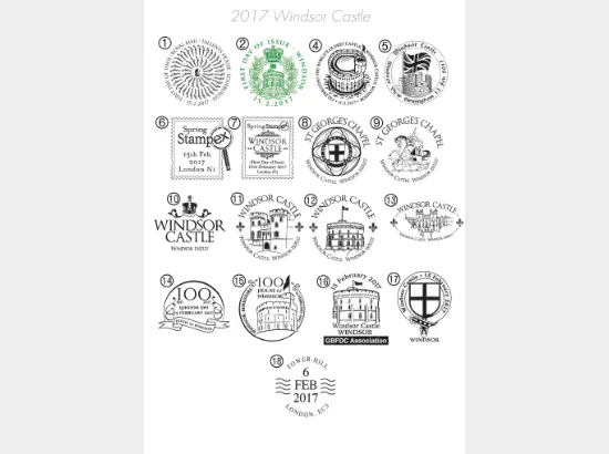 Windsor Castle: Miniature Sheet Windsor Castle: Miniature Sheet