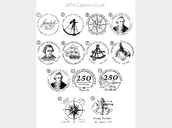 Captain James Cook: Miniature Sheet Captain James Cook: Miniature Sheet