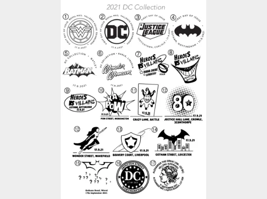 DC Collection: Miniature Sheet DC Collection: Miniature Sheet