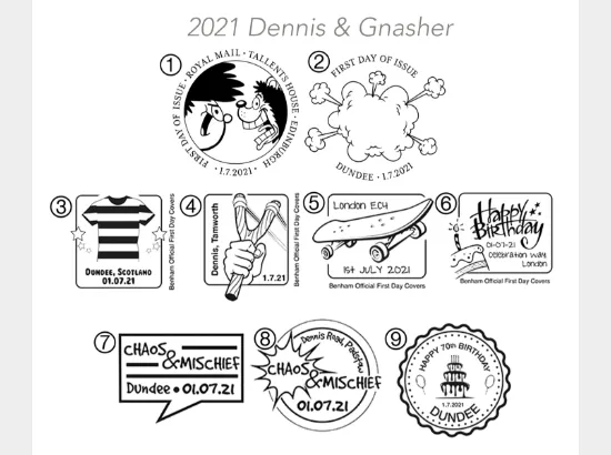 Dennis & Gnasher: Miniature Sheet Dennis & Gnasher: Miniature Sheet