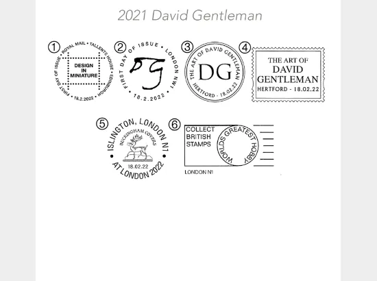 David Gentleman: Miniature Sheet David Gentleman: Miniature Sheet