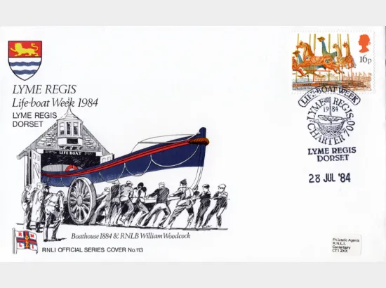 Boathouse & RNLB William Woodcock