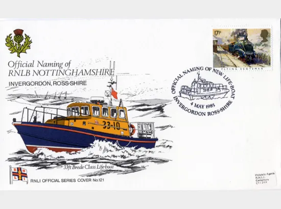 33ft Brede Class Lifeboat