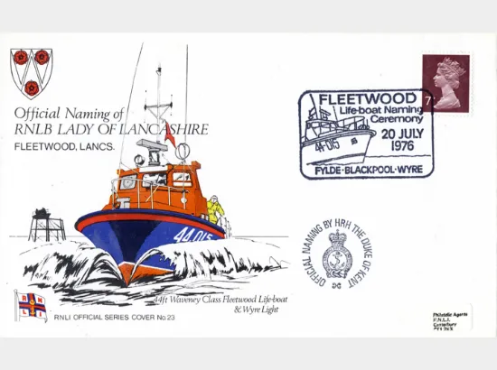 44ft Waveney Class Fleetwood Lifeboat & Wyre Light