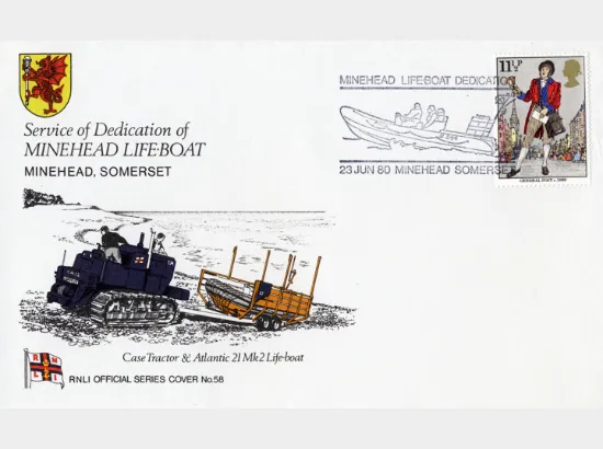 Case Tractor & Atlantic 21 mk 2 Lifeboat