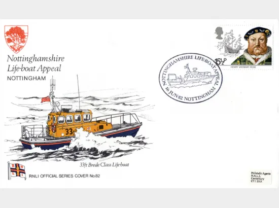 33ft Brede Class Lifeboat