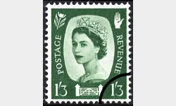 Northern Ireland 1s 3d Green