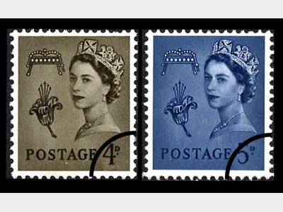 Guernsey 4d Brown & 5d Blue