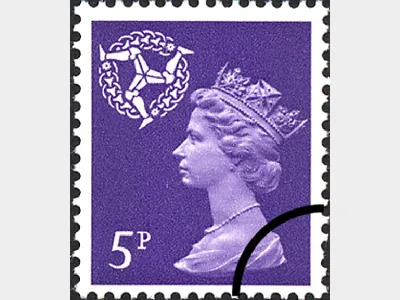 Isle of Man 5p Pale Violet